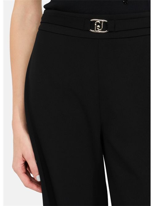 Pantaloni cropped con cintura LIU JO | MF5260J1930/22222
